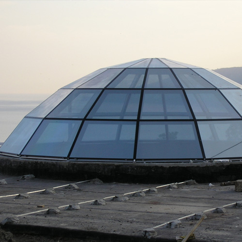 Ремонт стеклянного купола Щербинка