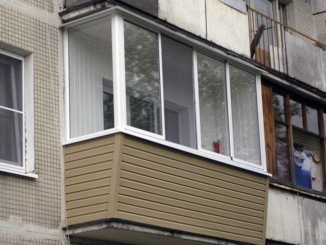 Сколько стоит застеклить балкон 3 метра по цене от производителя Щербинка