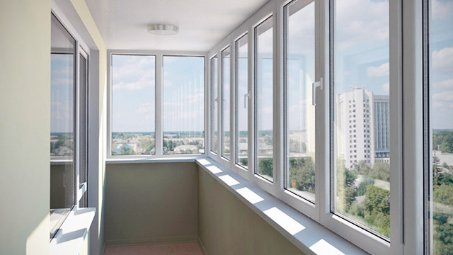 Пластиковые окна на балконы и лоджии с установкой Щербинка