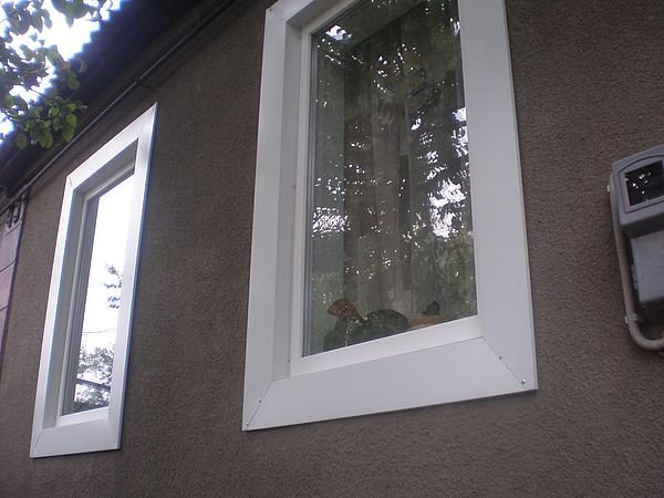 Одностворчатое пластиковое окно ПВХ Щербинка