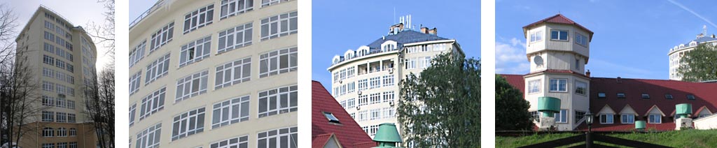 Виды фасадных систем остекления и типы крепления видов остекления фасадов Щербинка