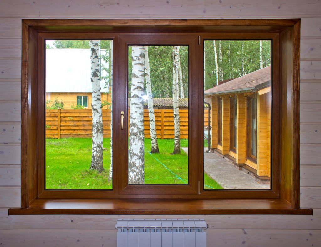 Пластиковые окна ПВХ в частный дом Щербинка