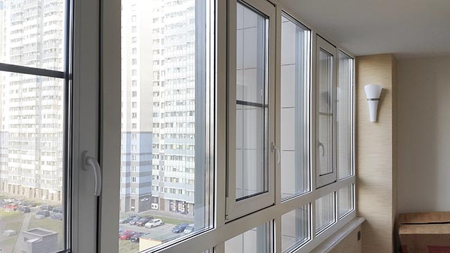 Металлопластиковое остекление балконов Щербинка